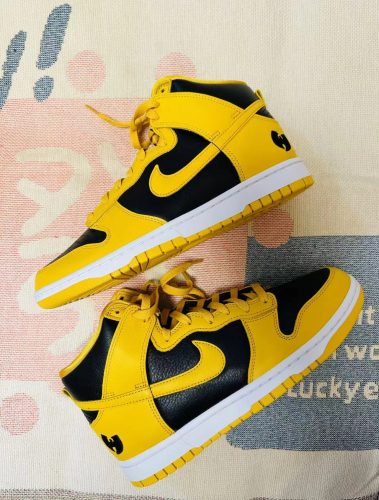 【🌼G-Dragon 같은 스타일】Wu-Tang x Nike Dunk High 옐로블랙 HJ4320-001 photo review
