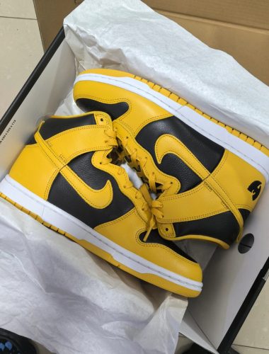 【🌼G-Dragon 같은 스타일】Wu-Tang x Nike Dunk High 옐로블랙 HJ4320-001 photo review