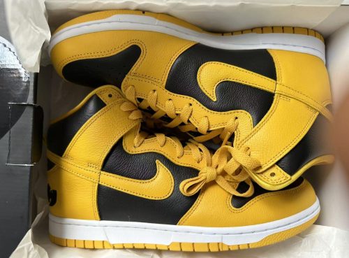 【🌼G-Dragon 같은 스타일】Wu-Tang x Nike Dunk High 옐로블랙 HJ4320-001 photo review