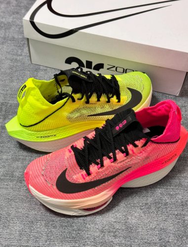 【🤩모던 더블 컬러】Nike Air Zoom Alphafly Next% 2 'Ekiden'  러닝화   연두색의 FQ8110-331 photo review
