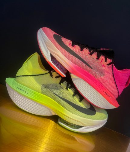 【🤩모던 더블 컬러】Nike Air Zoom Alphafly Next% 2 'Ekiden'  러닝화   연두색의 FQ8110-331 photo review