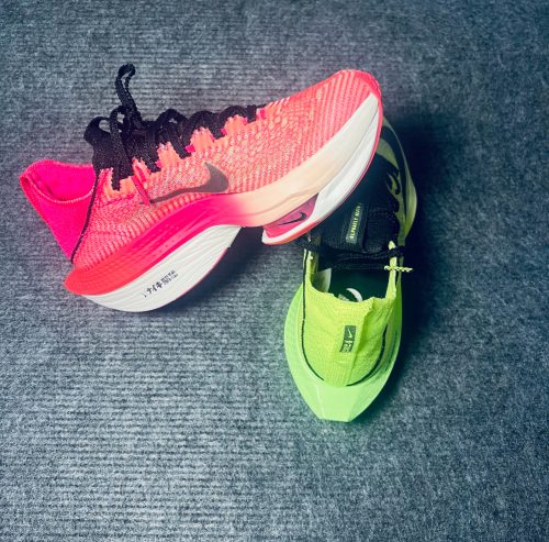【🤩모던 더블 컬러】Nike Air Zoom Alphafly Next% 2 'Ekiden'  러닝화   연두색의 FQ8110-331 photo review
