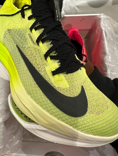 【🤩모던 더블 컬러】Nike Air Zoom Alphafly Next% 2 'Ekiden'  러닝화   연두색의 FQ8110-331 photo review