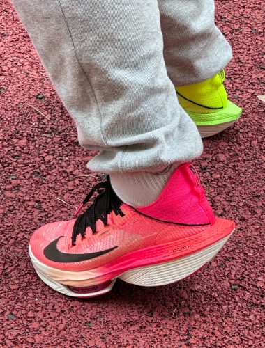 【🤩모던 더블 컬러】Nike Air Zoom Alphafly Next% 2 'Ekiden'  러닝화   연두색의 FQ8110-331 photo review
