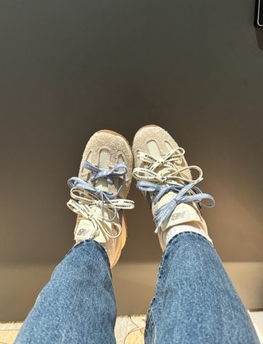 【🤩장원영 같은 항】New Balance NB 471 베이지 푸른 색 U471AA photo review